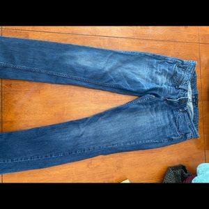 Levi super low rise jean